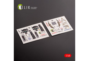 F-104 A/C декаль інтер'єр для комплекту Kinetic 1/48 KELIK K48117