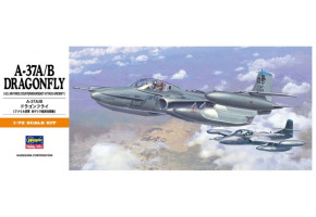 Сборная модель самолета A-37 A/B DRAGONFLY A12 1:72