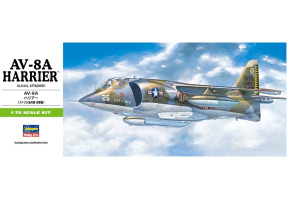 Збірна модель літака AV-8A HARRIER B10 1:72