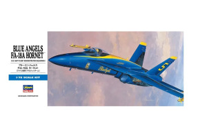 Збірна модель 1/72 Літак Blue Angels F/A-18A Hornet Hasegawa 00440