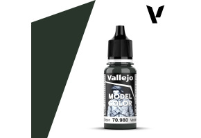 Акрилова фарба Чорно-зелений (Black Green) Vallejo Model Color VAL 70980
