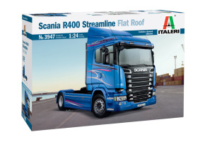 Збірна модель 1/24 Вантажний автомобіль / тягач SCANIA R400 Streamline Italeri 3947
