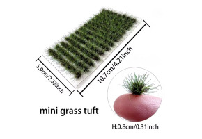 Зелений пучок трави (Mini grass tuft) MGT-1