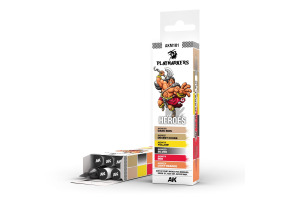 Set of markers - Heroes (6 pcs.) AK-interactive AKM101