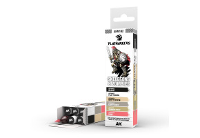 Set of markers - Skeletons and zombies (6 pcs.) AK-interactive AKM102