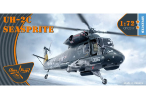 Сборная модель 1/72 вертолёт UH-2C Seasprite Clear Prop 72017