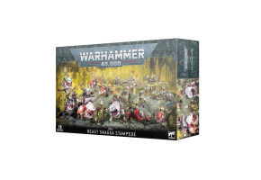 Игровой набор Warhammer 40000 - ORKS: BEAST SNAGGA STAMPEDE
