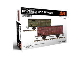 Збірна модель 1/35 німецький залізничний вагон G10 AK-interactive 35502