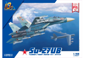 Збірна модель 1/48 Літак Su-27UB "Flanker-C" Great Wall Hobby L4827