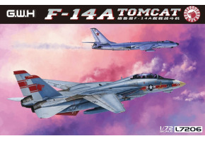 Збірна модель 1/72 Літак F-14A Tomcat Great Wall Hobby L7206