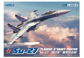 Збірна модель 1/48 Літак Su-27 "Flanker-B" Great Wall Hobby L4824