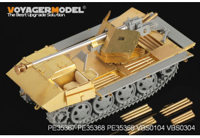 1/35 WWII German 75mm PaK 40/4 auf Steyr RSO Fighting Platform (AMMO INCLUD）(For DRAGON 6640)