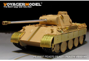 WWII German Panther D  w/"Stadtgas" Fuel Tanks  Basic(MENG TS-038)