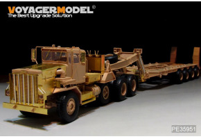 Modern US Army M911 C-HET &M747 Heavy Equipment Semi-Trailer(For MENG SS-013)