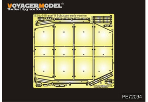 1/72 WWII German StuG III Ausf G Schurzen Early Version (For DRAGON 7283)