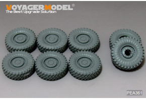 Modern US COUGAR 6X6 MRAP Road Wheels Ver.B（6+2PCES）(MENG SS-005)