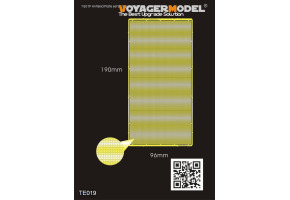 Antiskid plate set 6 square pattern 0.95*0.60