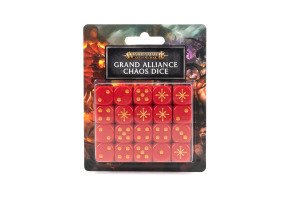 Гральні куби AGE OF SIGMAR - GRAND ALLIANCE CHAOS DICE SET