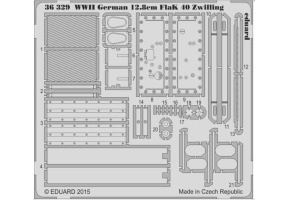 WWII German 12.8cm FlaK 40 Zwilling