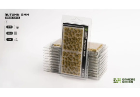 Набір пучків трави дикої осінньої Autumn 5mm - Wild 5мм Gamers Grass GG5-AU