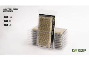 Набір пучків трави дикої морозної Winter 5mm - Wild 5мм Gamers Grass GG5-W