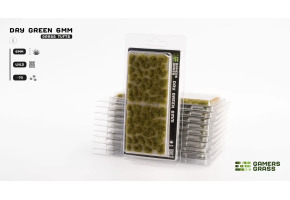 Набір пучків трави дикої сухої зеленої Dry Green 6мм - Wild Gamers Grass GG6-DG