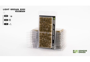 Набір пучків трави дикої світло коричневої Light Brown 6мм - Wild Gamers Grass GG6-LB