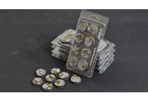 Підставка для фігур Temple - Round 32 мм 8 шт Gamers Grass GGB-TR32