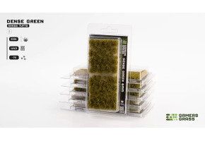 Набір пучків трави дикої яскаво зеленої Dense Green 6мм Gamers Grass GGD6-DG
