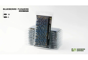 Набір пучків трави блакитні квіти Bluebeard Flowers 6мм Gamers Grass GGFS-BLU