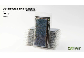 Набір пучків трави квітки волошки Cornflower Tiny Flowers 4мм Gamers Grass GGFS-COR