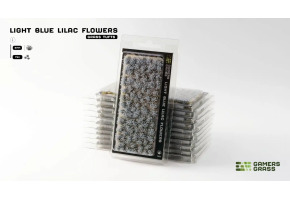 Набір пучків трави блакитний бузок Light Blue Lilac Flowers 6мм Gamers Grass GGFS-LBL