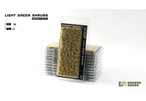 Набір пучків трави світло-зелені кущі Light Green Shrubs 6мм Gamers Grass GGFS-LG