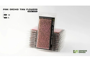 Набір пучків трави квітки рожевої орхідеї Pink Orchid Tiny Flowers 4мм Gamers Grass GGFS-PO