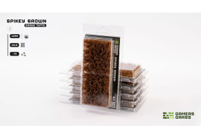 Набір пучків трави колючої коричневої Spikey Brown 12мм Gamers Grass GGK-B