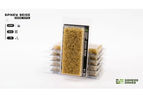 Набір пучків трави колючої бежевої Spikey Beige 12мм Gamers Grass GGK-BE