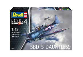 Збірна модель 1/48 Літак SBD-5 Dauntless Revell 03869