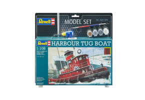 Harbour Tug Boat Model Set