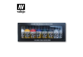 Набір акрилових фарб Основні кольори (Basic Colors) Vallejo VAL 71174