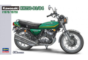 Збірна модель 1/12 Мотоцикл Kawasaki KH250-B3/B4 (1978/1979) Hasegawa 21508