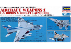 Збірна модель 1/72 Набір авіаційне озброєння США I Hasegawa 35001