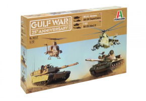 Gulf War 25th Anniversary M1A1 Abrams, AH-1W Super Corbra, T-62, Mi-25 Hind D