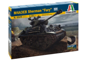 Збірна модель 1/35 танк M4A3E8 Sherman fury Italeri 6529