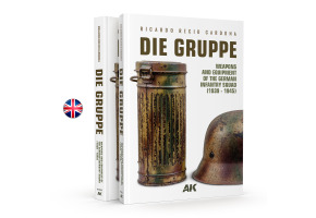 Книга DIE GRUPPE - Озброєння та спорядження німецького піхотного відділення (1939 – 1945) AK-interactive AK130025