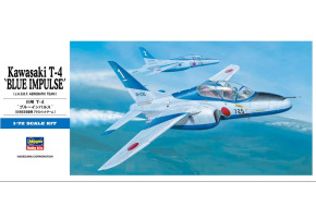 Збірна модель літака KAWASAKI T-4 "BLUE IMPULSE" D11 1:72