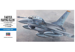 Збірна модель 1/72 Літак F-16B Plus Fighting Falcon Hasegawa 00444