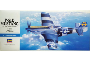 Збірна модель літака P-51D MUSTANG D25 1:72