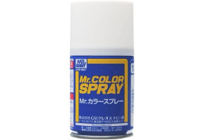 Spray paint Character White Mr.Color Spray (100 ml) S107