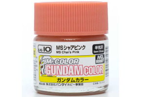 Акрилова фарба на нітро основі Gundam Color (10ml) MS Char's Pink / Рожевий Mr.Color UG10
