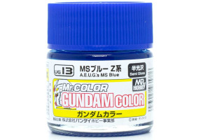 Nitro based acrylic paint Gundam Color (10ml) Blue Z Mr.Color UG13